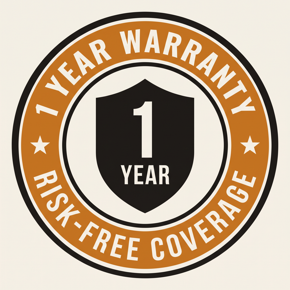 1-Year Warranty - Risk-Free Coverage.