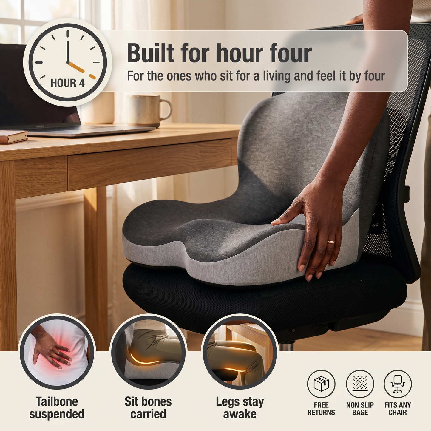 HourFour™ Orthopedic Cushion