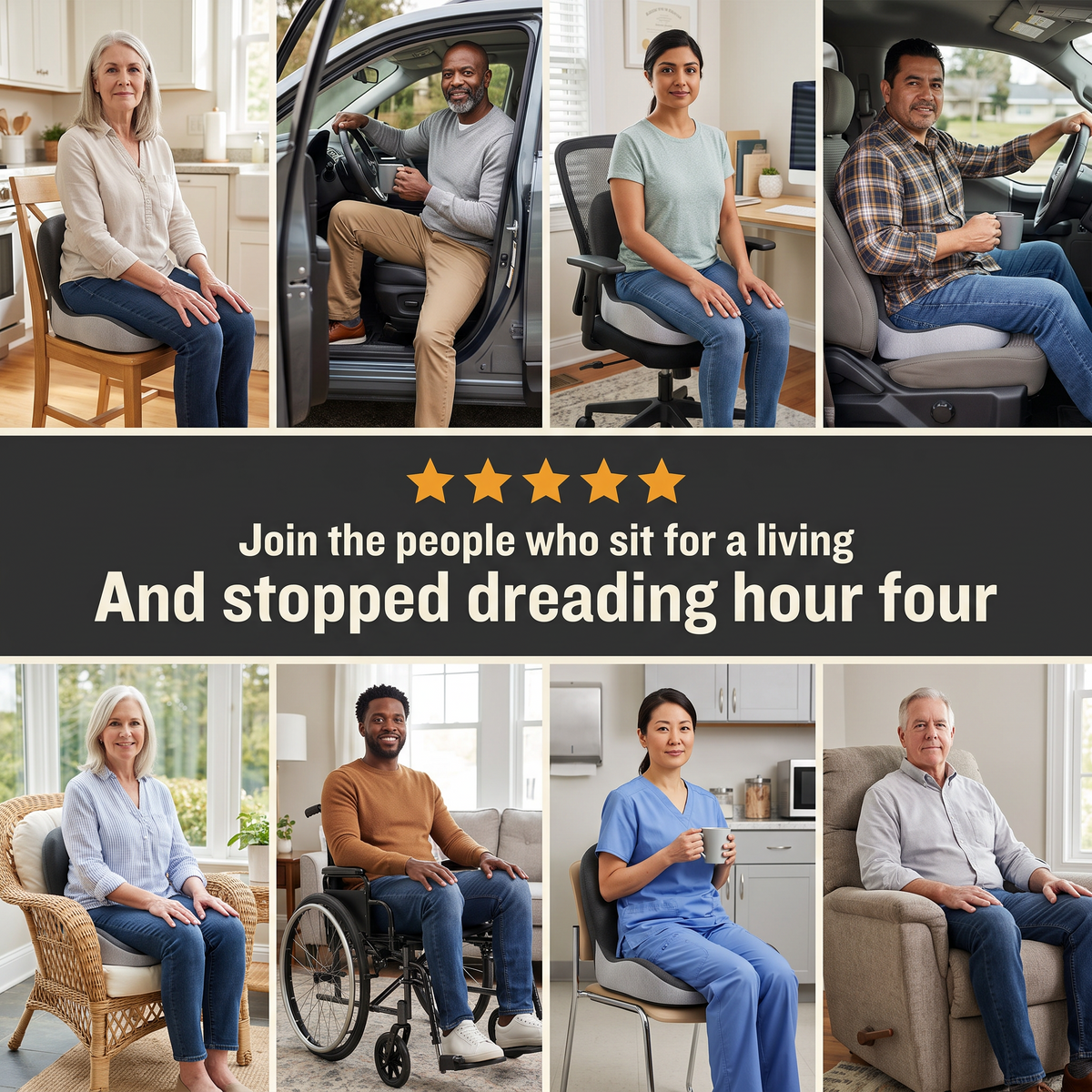 HourFour™ Orthopedic Cushion